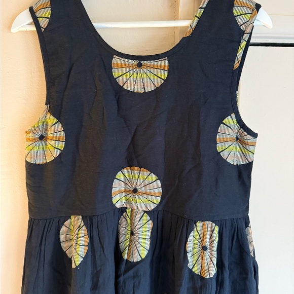 Ace & Jig Black Maxi Dress with Circular Pattern - Picture 2 of 5